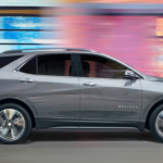 Test-driving a model with a used Chevy dealer