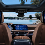 The interior of the 2026 Chevrolet Suburban